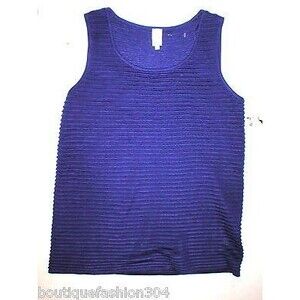 New NWT Jones New York Purple Grape Sweater Top Womens Medium Large Ribbed Wool